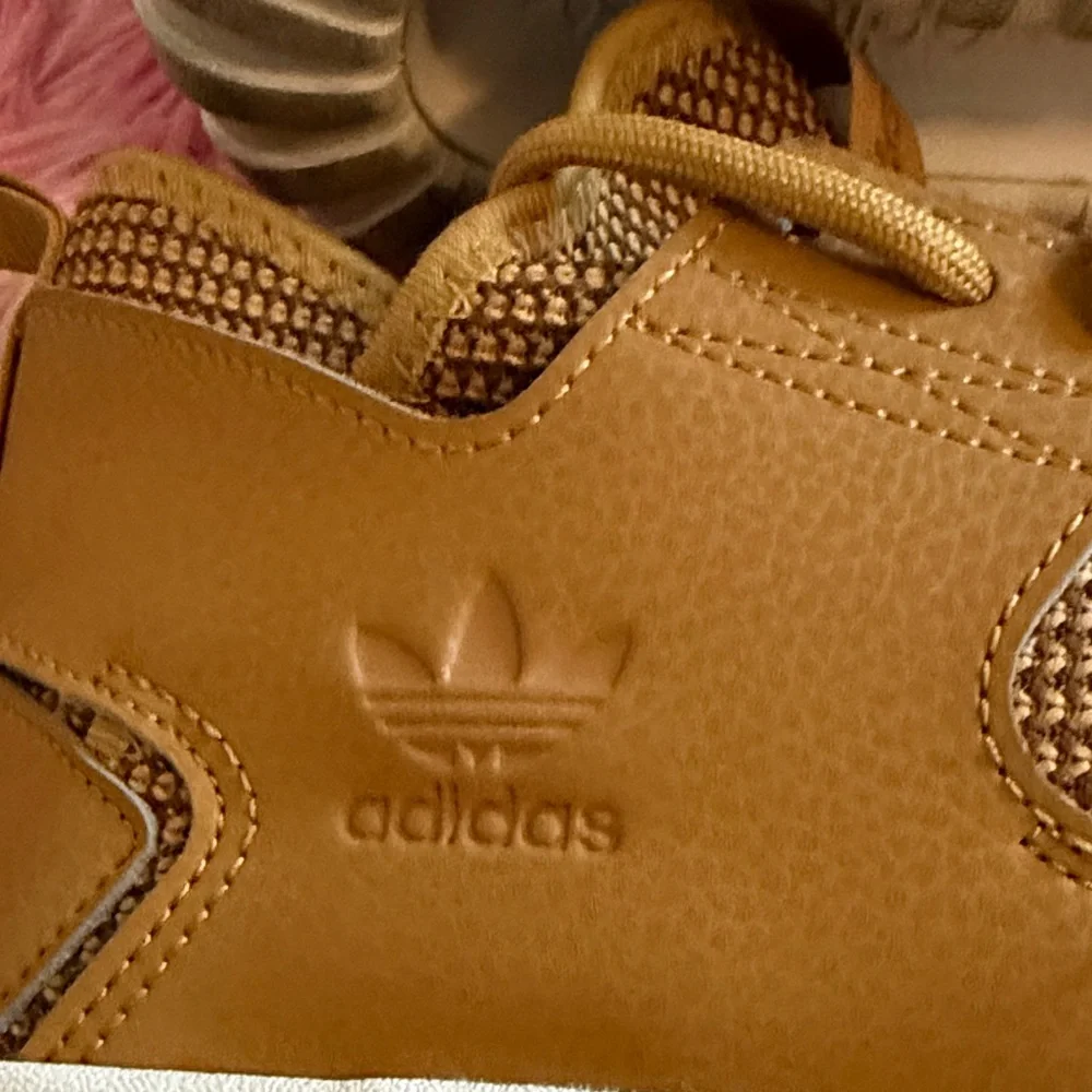 Adidas Brown High-Top Sneakers